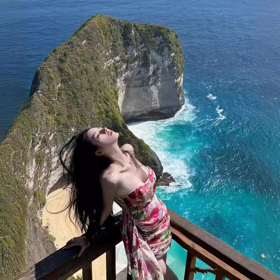 Elegant Ribbon Satin Two Piece Set