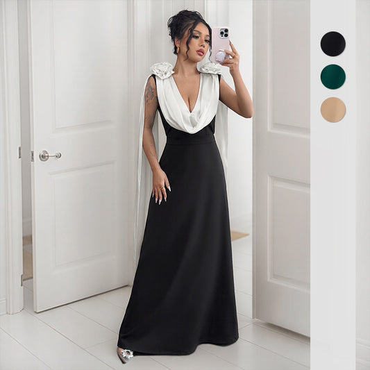 Elegant Sleeveless Banquet Dress