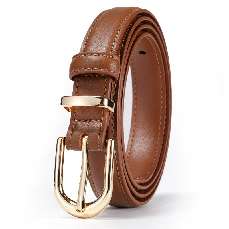 Pin Buckle Korean Style Belt