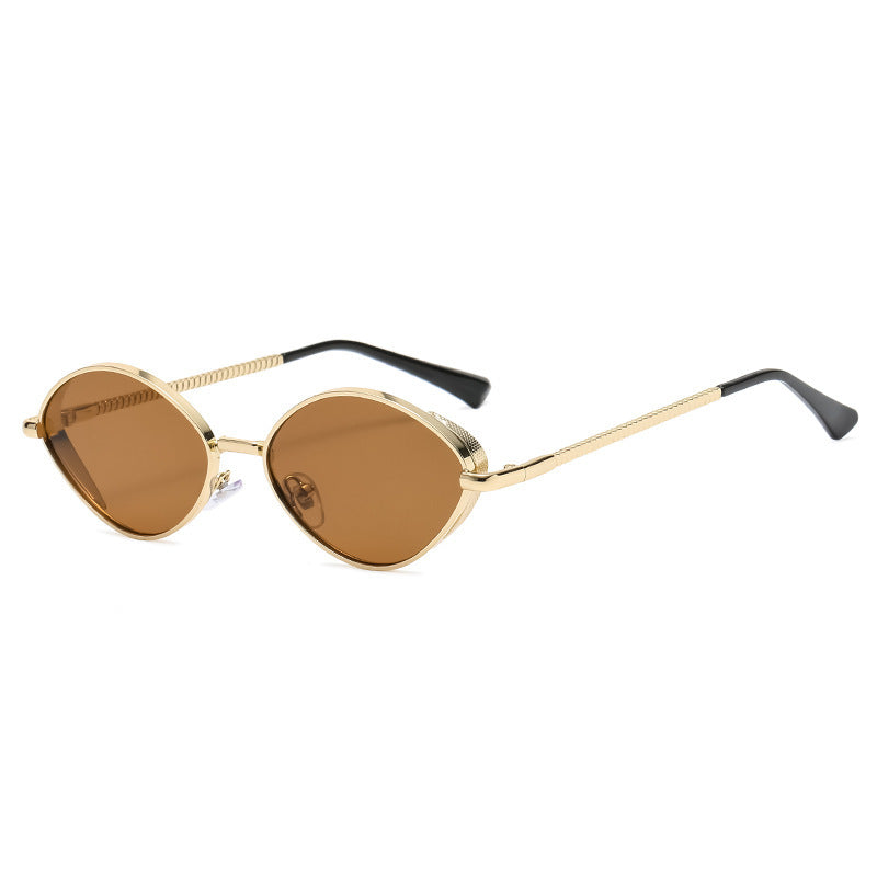 Diamond Accent Oval Sunglasses