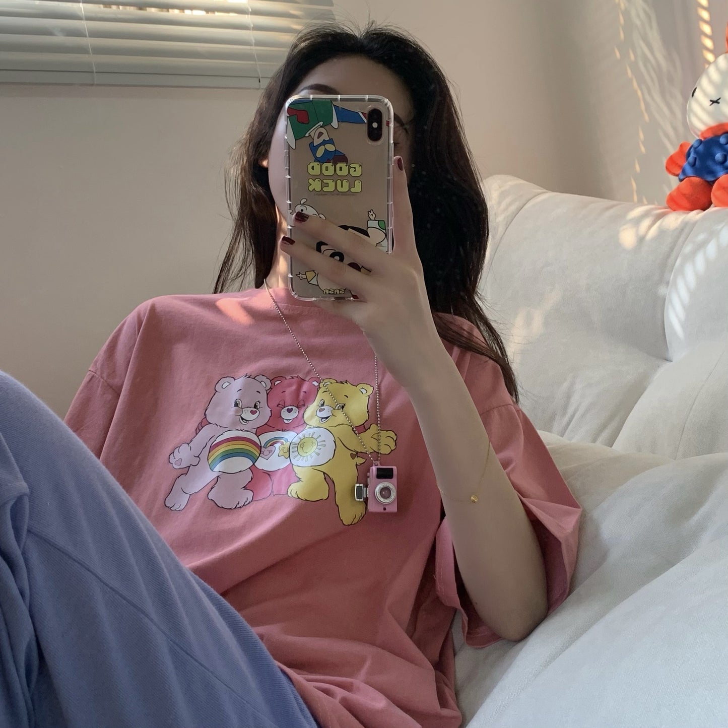 Cartoon Korean Short Sleeve