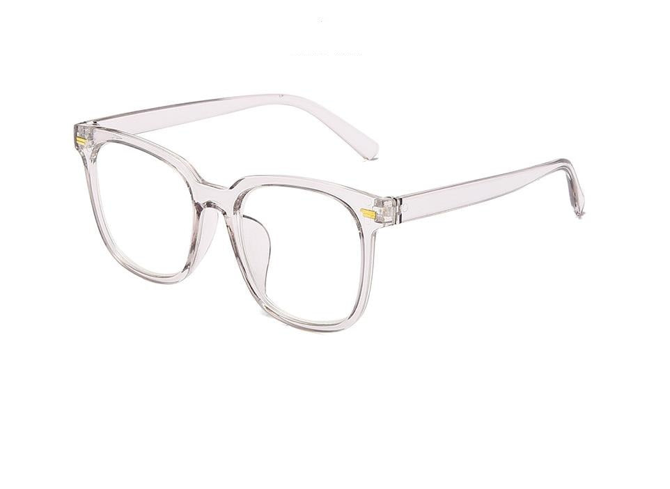 Anti-blue Light Glasses Fashion Large Rim Myopia Glasses