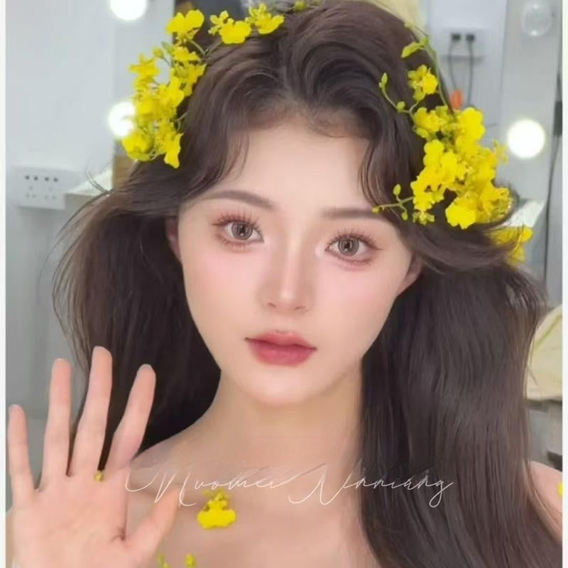 Chic Yellow Floral Hair Clip