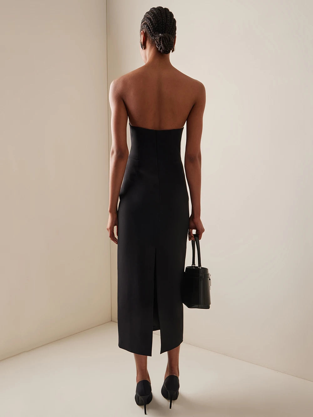 Diamond Strapless Maxi Dress