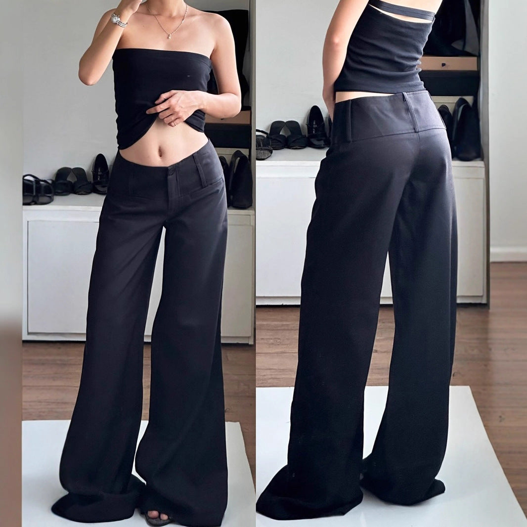 Tailored Wide Leg Pants