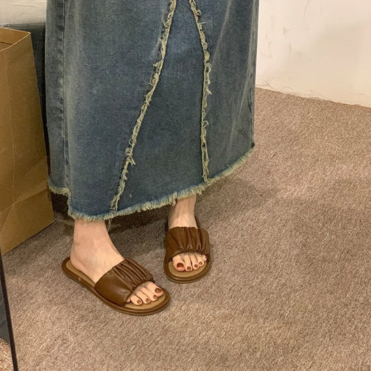 Fresh Style Flat Slippers