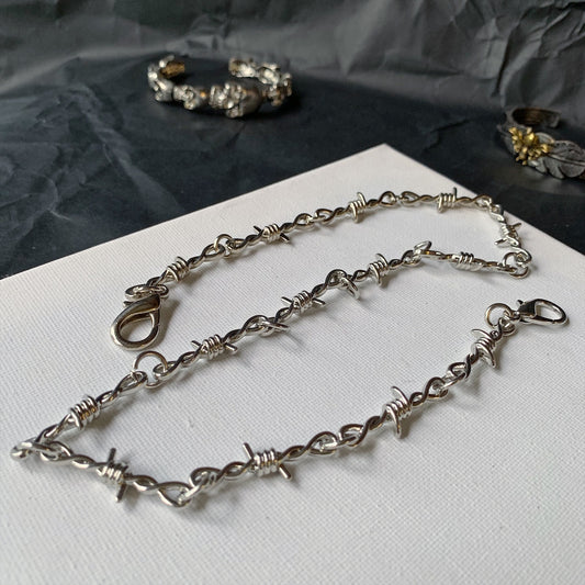 Ins Thorns And Thorns Cold Metal Dark Style Hip Hop Phants Zipper