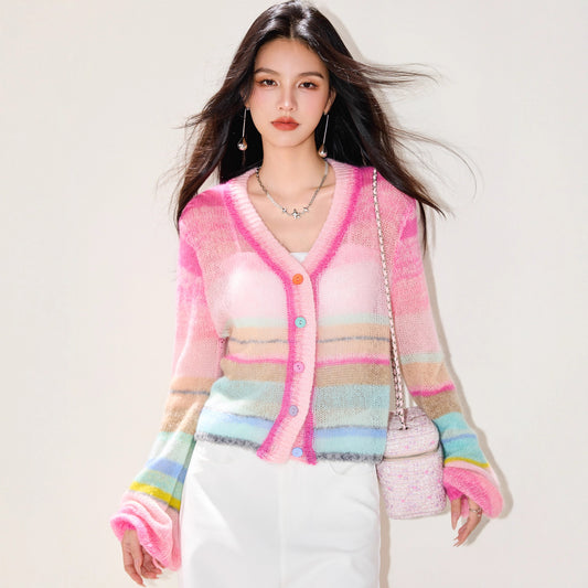 Autumn French Unique Cardigan