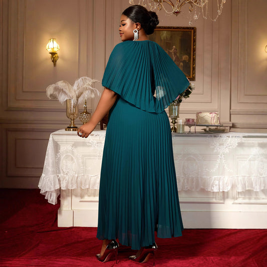 Chiffon Elegant Long Wedding Guest Dress