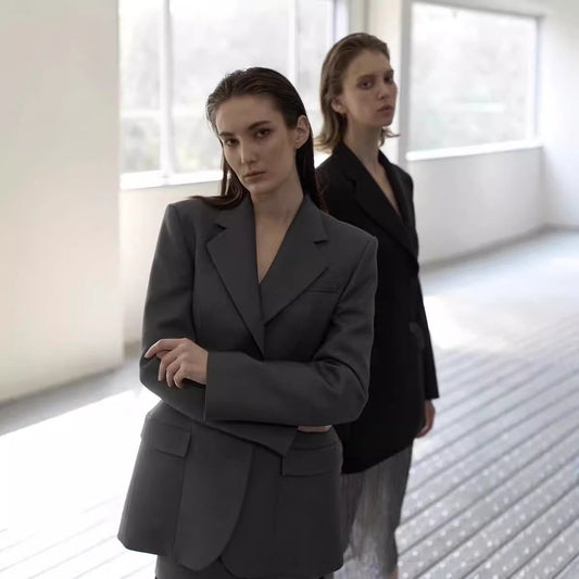 Hourglass Waist Suit Jacket