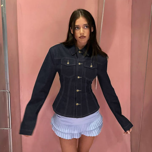 Retro Wash Denim Jacket