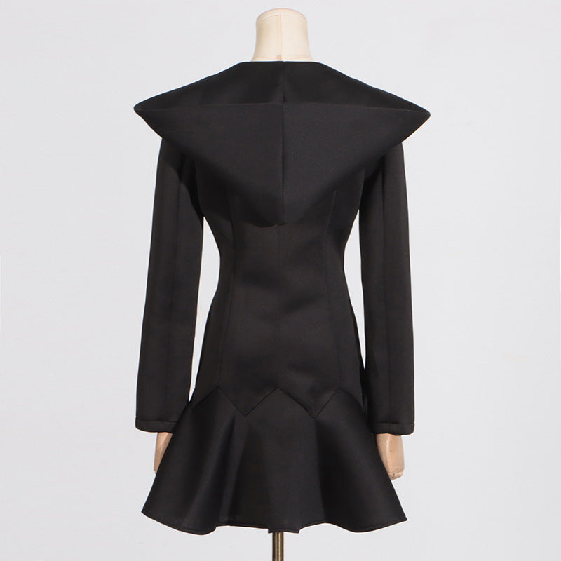 Fresh Style Solid Color Dress