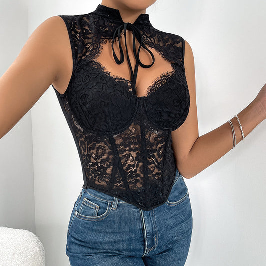 Chic Sheer Lace Top