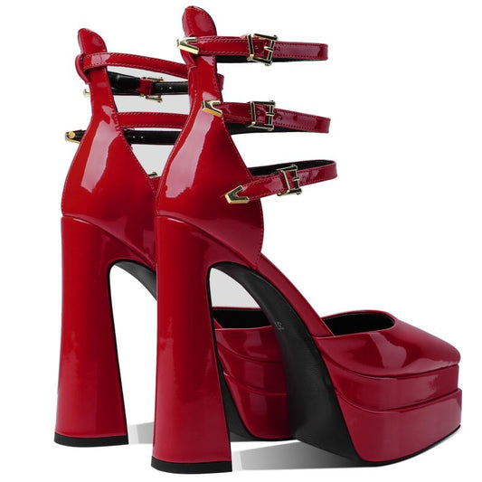 Chic Double Layer Platform Mary Jane Shoes