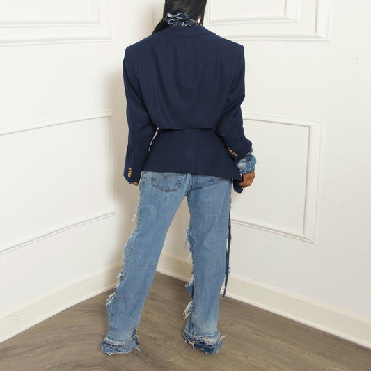 Sophisticated Denim Suit