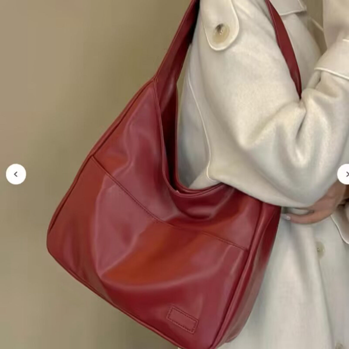 Elegant Soft Leather Tote