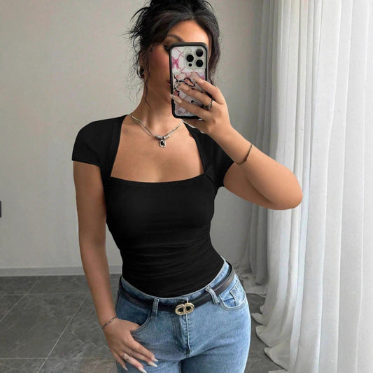 European And American Women's Fashion Casual T-shirt