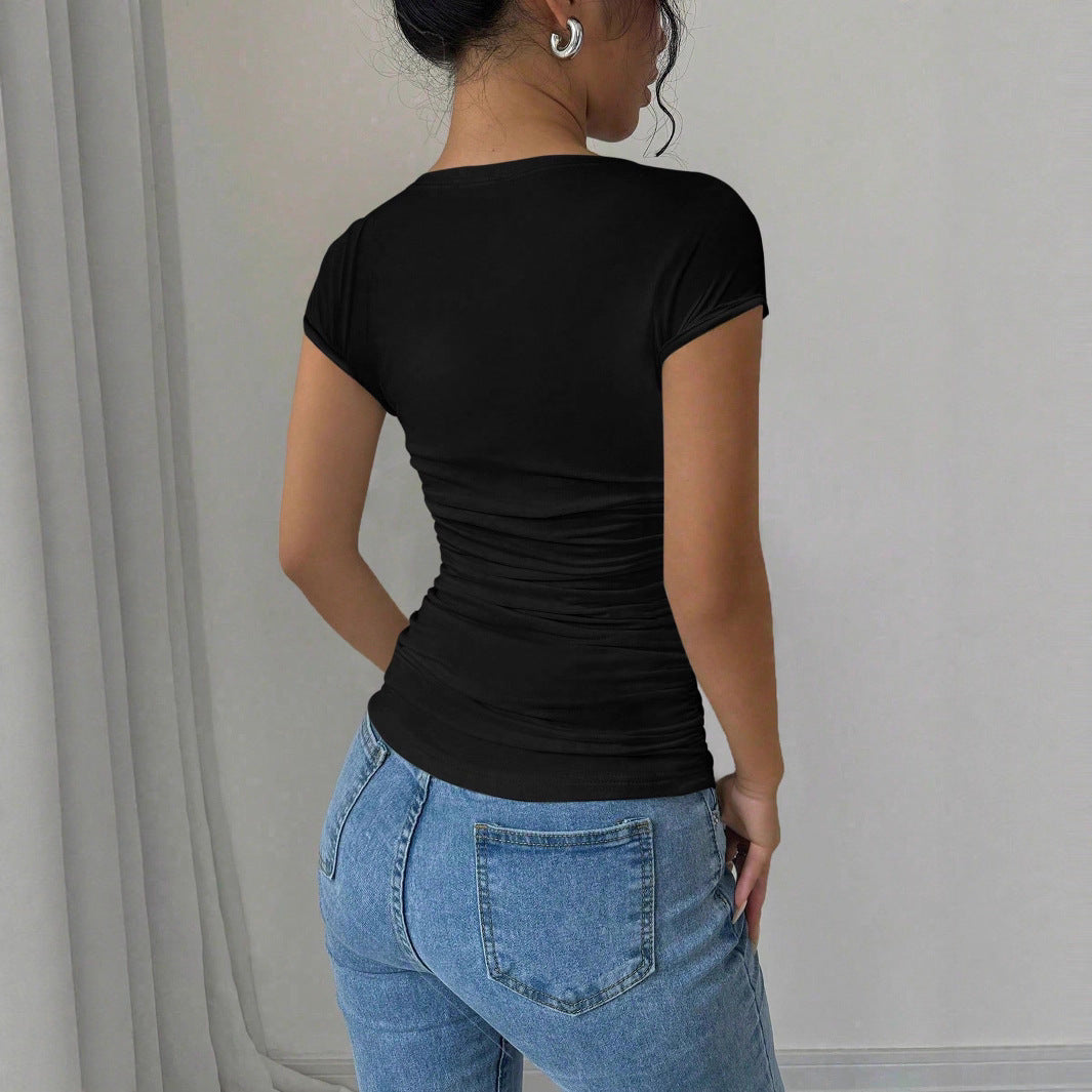 European And American Women's Fashion Casual T-shirt