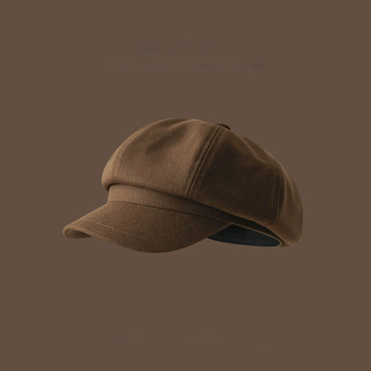 Brown Beret Women's Retro Elegant Hat