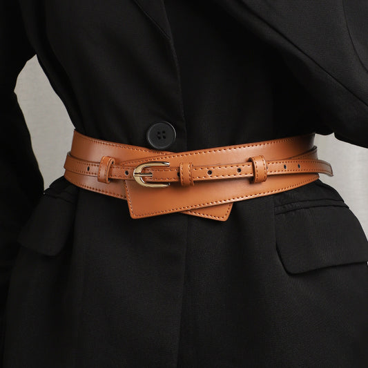 Suit Jacket Wide Waist Seal Belt