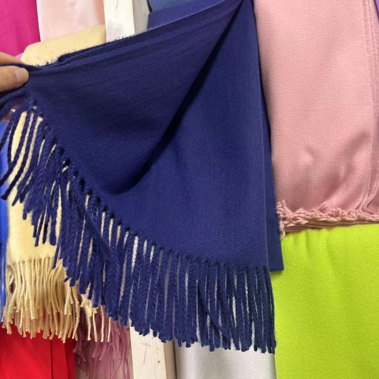 Women's Autumn And Winter Tassel Cashmere Scarf