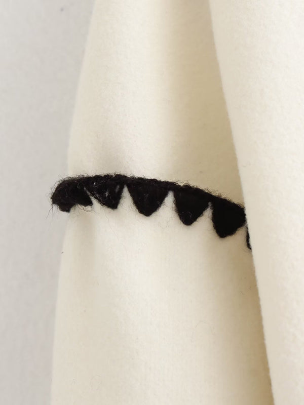 Color Block Knit Jacket