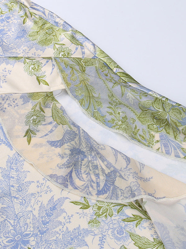 New elegant printed slim fit tube dress