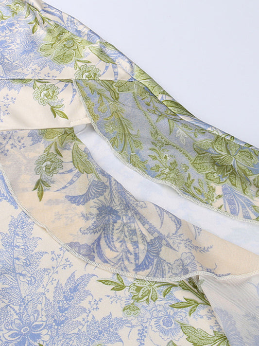 New elegant printed slim fit tube dress