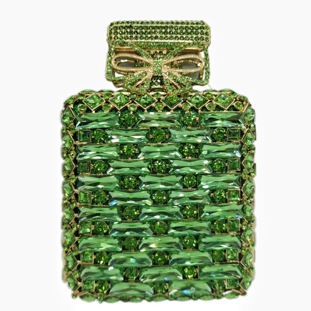Chic Crystal Perfume Clutch