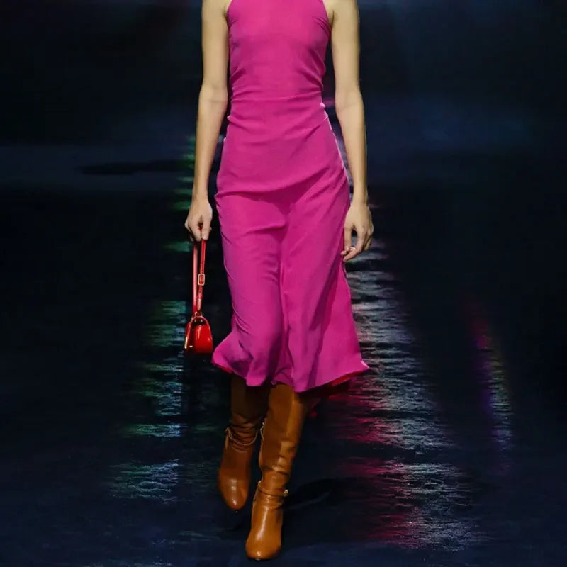 Glamorous Round Toe Knight Boots