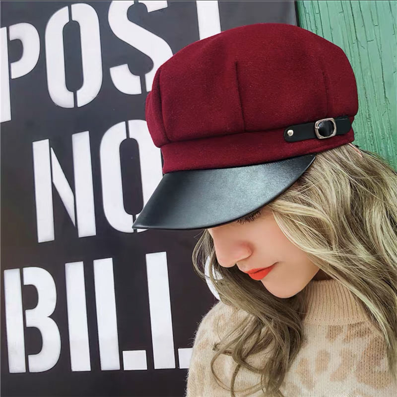 Fashion Beret Woolen Spring Hat For Women