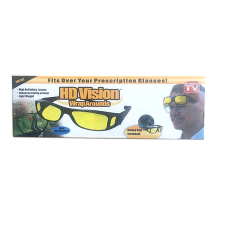 New Fashion Outdoor Myopia Set Of Glasses Night Vision Yellow Film