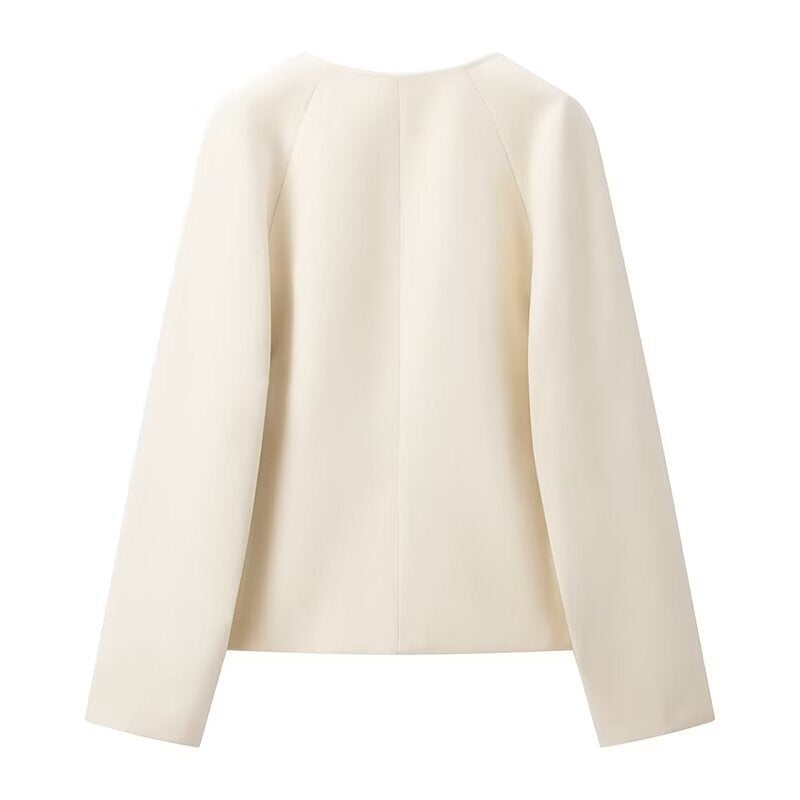 European Style Patchwork Suit Jacket