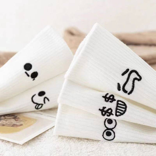 Socks For Women Mid-calf Length Socks Thin