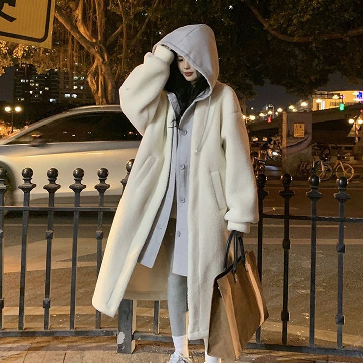 Chic Loose Lambswool Jacket