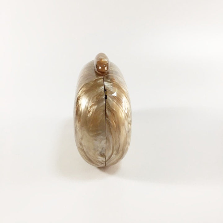 Elegant Oval Evening Bag