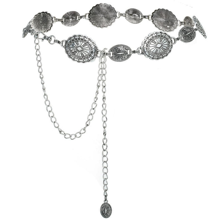 Bohemian Antique Style Metal Waist Chain