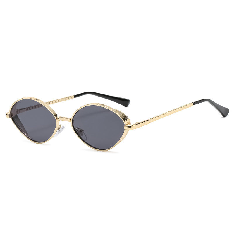 Diamond Accent Oval Sunglasses