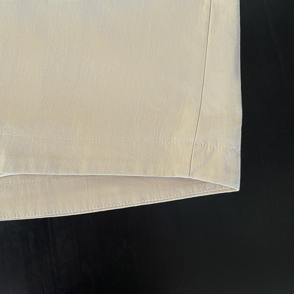 Chic Stand Collar Trench Coat