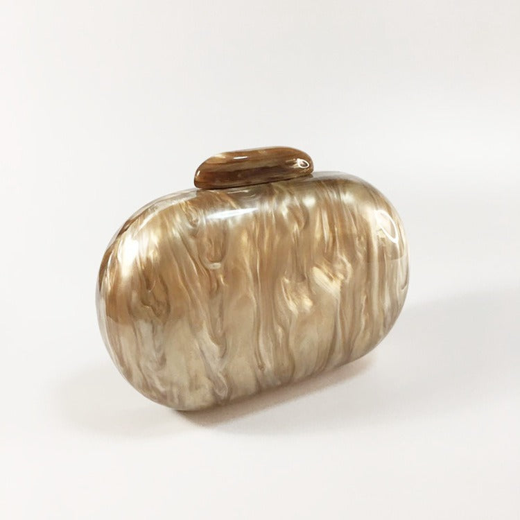 Elegant Oval Evening Bag