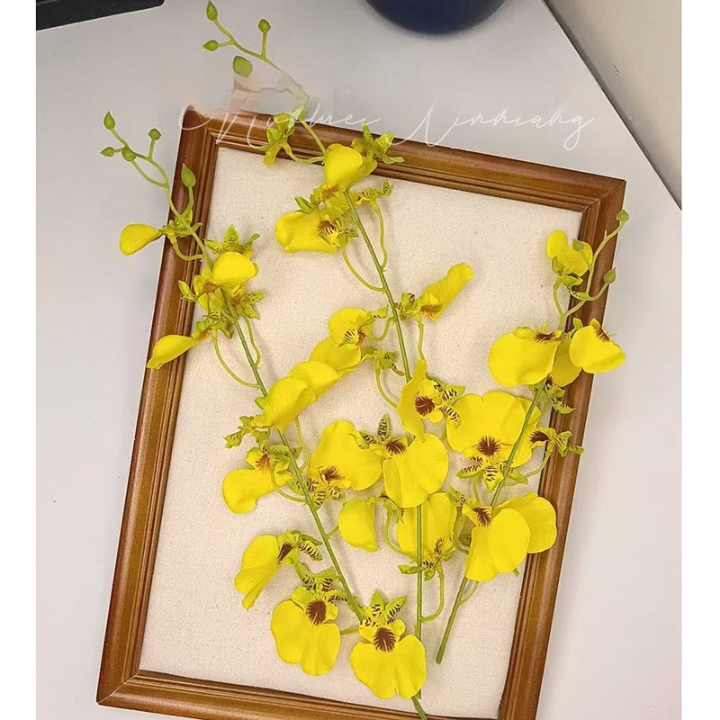 Chic Yellow Floral Hair Clip