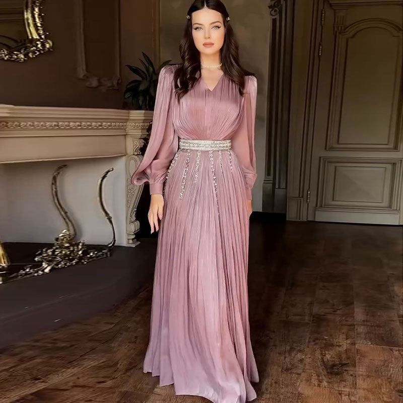 Elegant Big Hem Dress