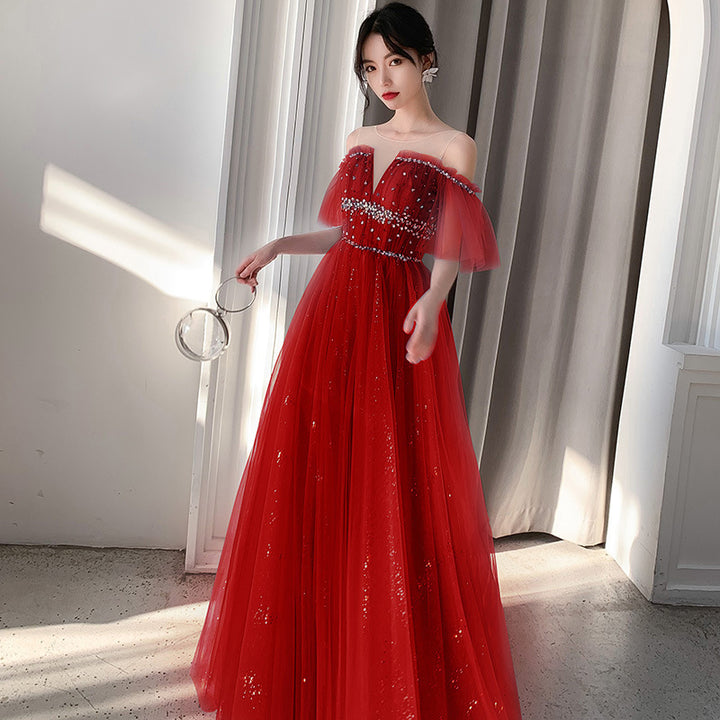 Starry Sky Evening Gown