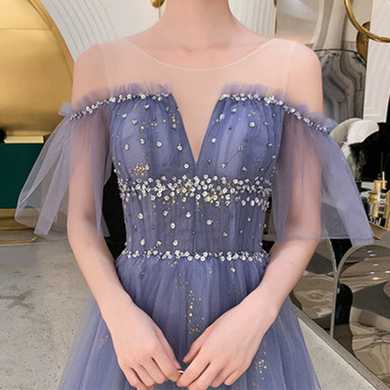 Starry Sky Evening Gown