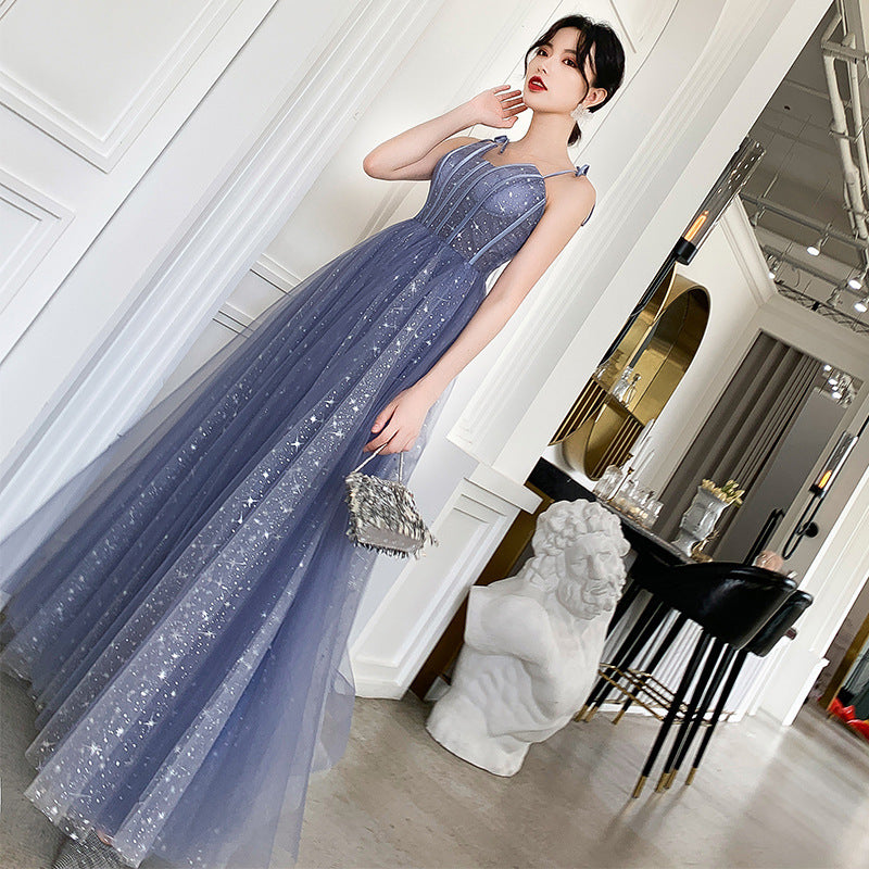 Starry Sky Evening Gown