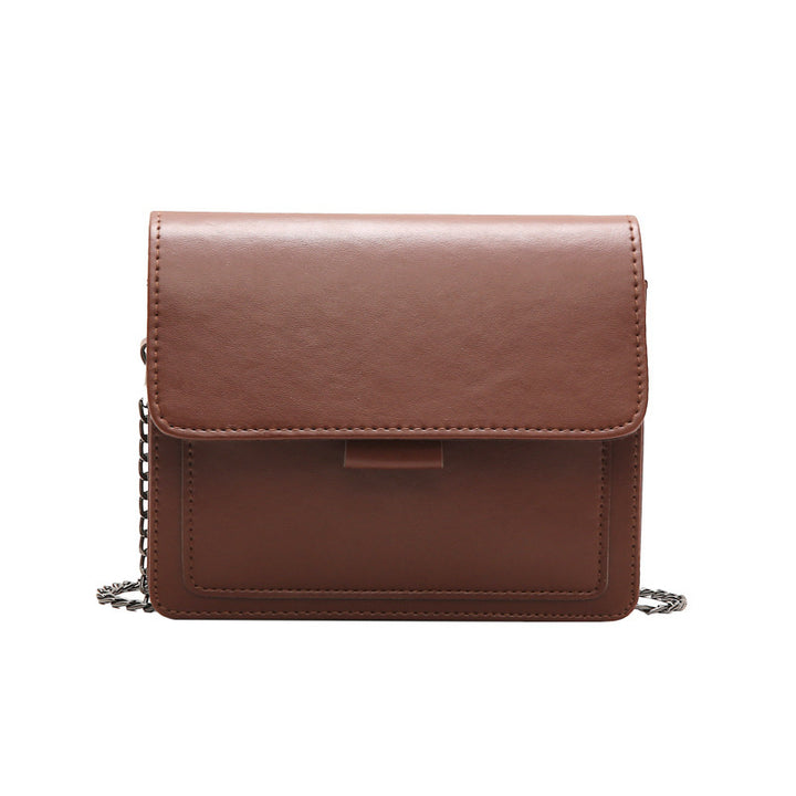 Wide Shoulder Strap Small Square Bag Retro Single Shoulder Messenger