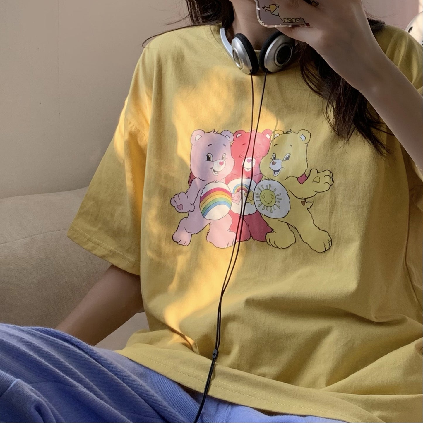 Cartoon Korean Short Sleeve