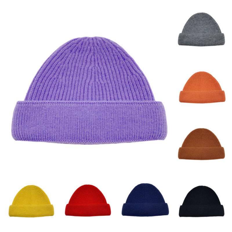 Women's Winter Personalized Big Head Circumference Warm Wool Hat