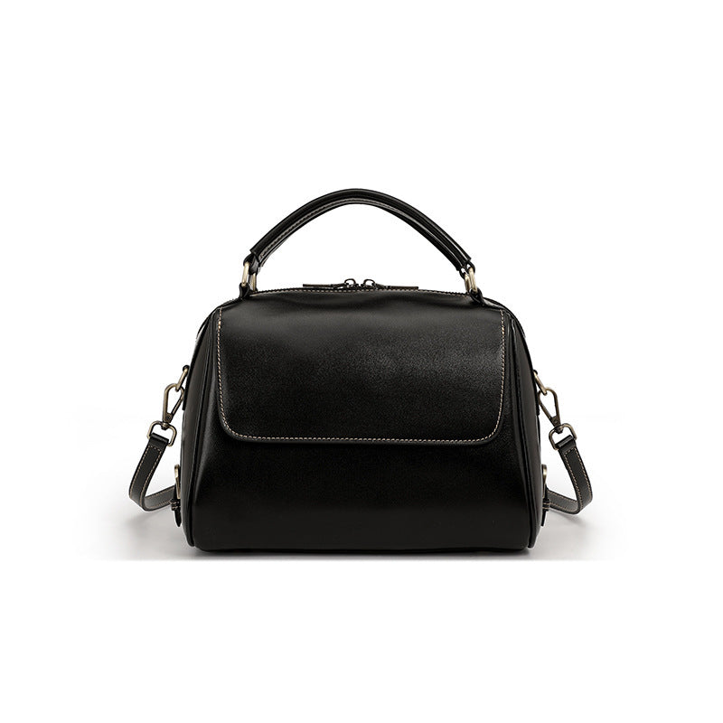 Women's Pure Color All-matching Large Capacity Crossbody Tote Bag