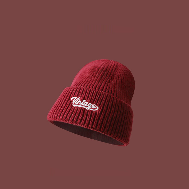 Lin Xiao Orange Hat Knitted Hat Baseball Cap Scarf